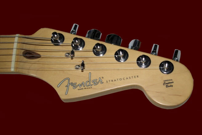 Kopfplatte der Stratocaster Strat