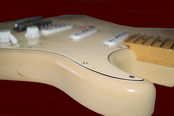 Nahansicht vom Kratzer untere Zarge