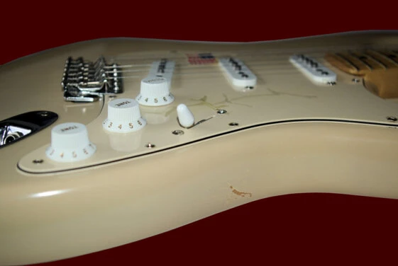 Nahansicht - Kratzer untere Zarge